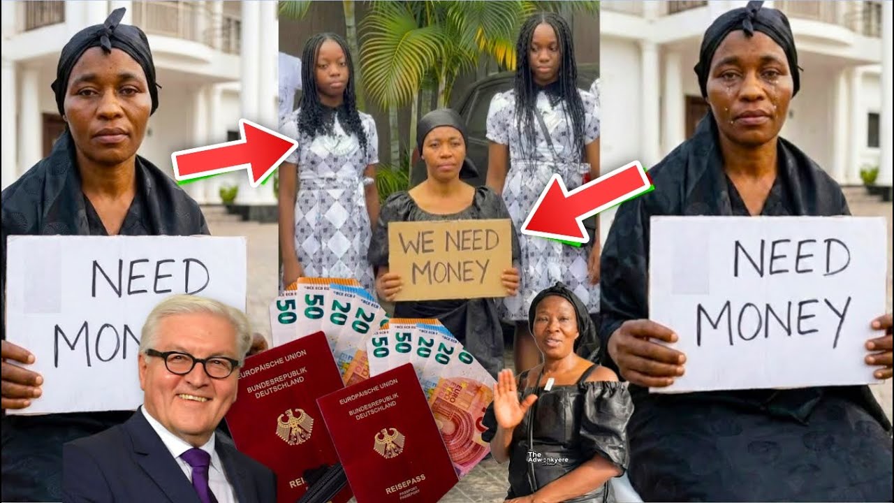 Ahokyerɛ aba, Odo Broni Children didn't have any Germany passports as  she was looking for help 