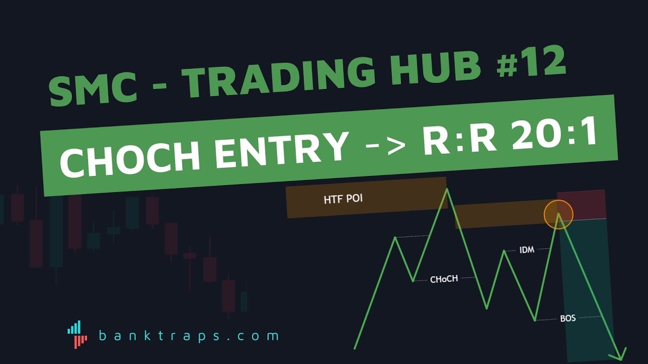 (SMC phần 12) Cách giao dịch theo CHoCH entry với IDM cho tỷ lệ RR cao - Trading Hub