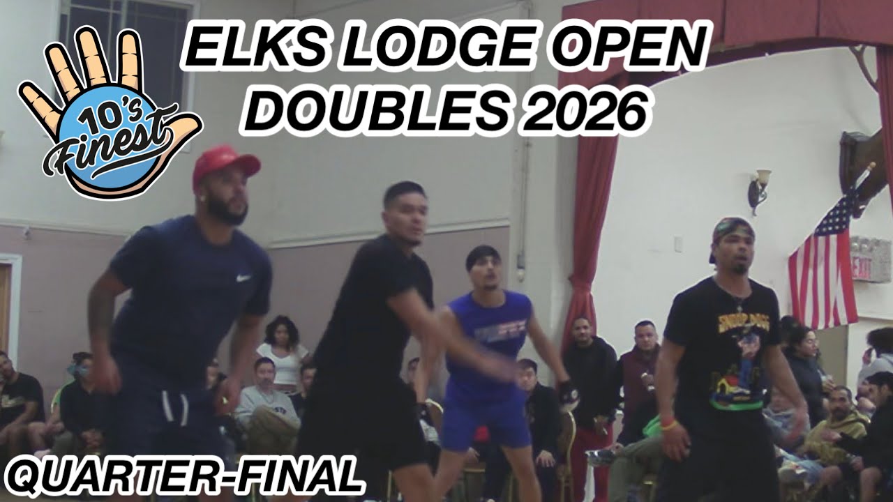 Elks Lodge Open Doubles 2026 | Quarter-Final: Tavo and Timbo VS. Chris Show and Bolo