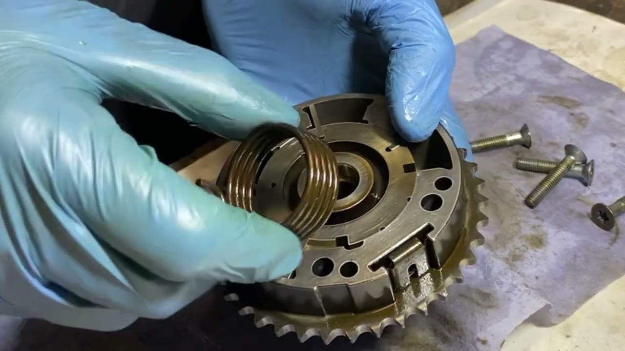 Intake Vanos adjuster (IN wheel) N46B20 N42- cleaning and pressure testing with air (not working)