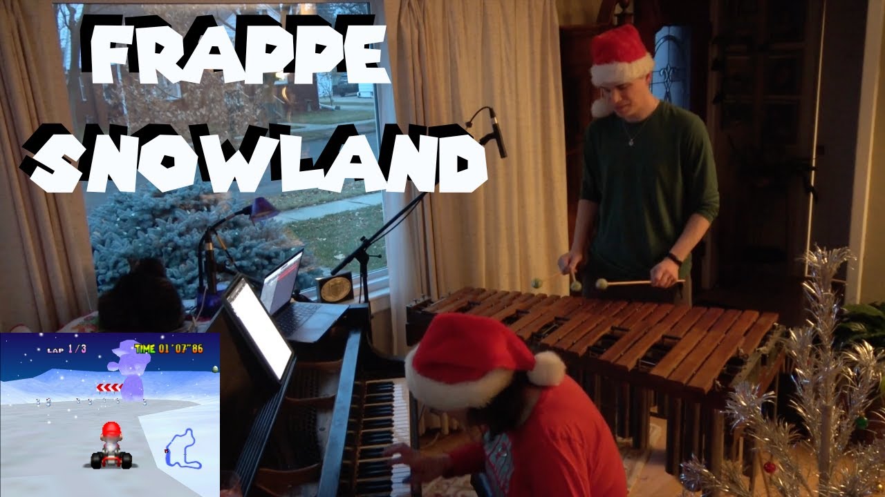 Frappe Snowland - Mario Kart 64 for Marimba and Piano