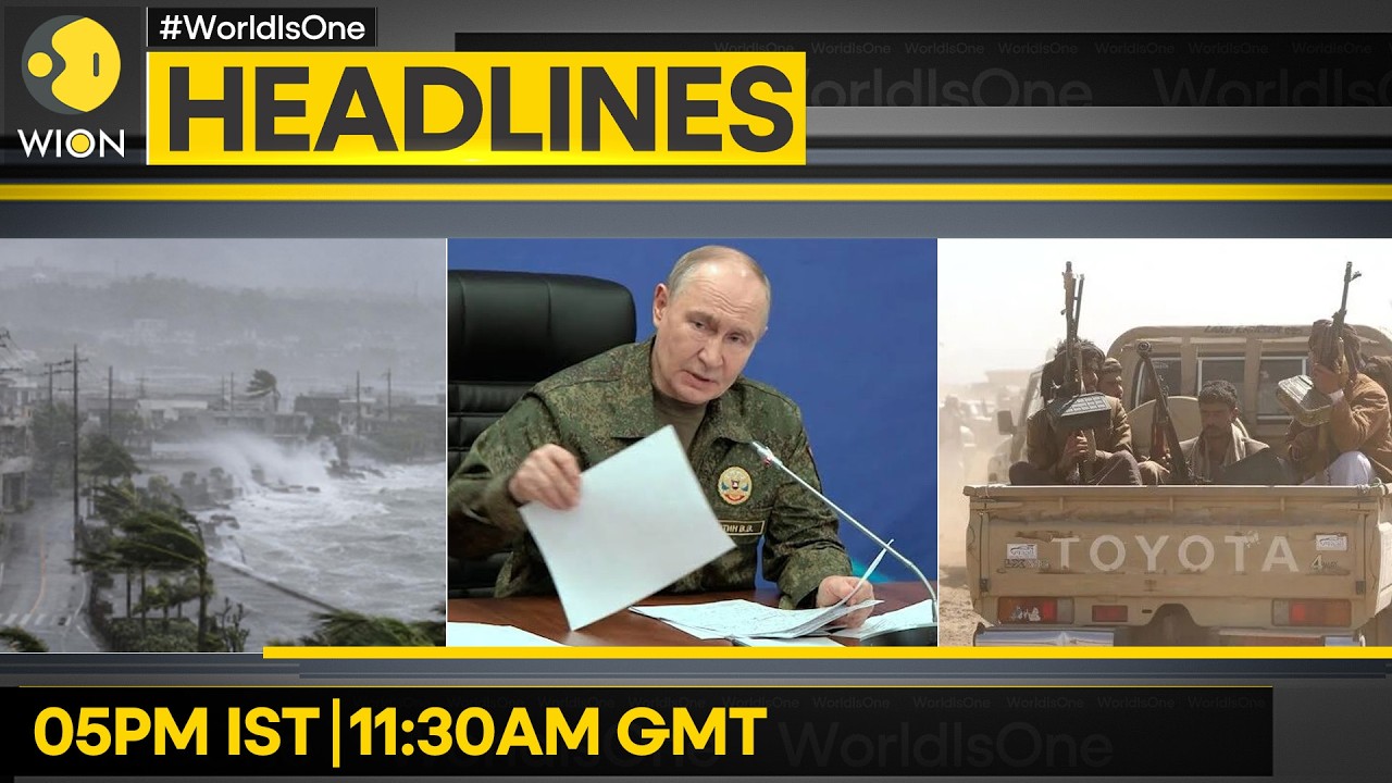 Houthis Target Saudi Forces | Iraq Militias Delay Retaliation | Russia-Ukraine War | Typhoon Dolphin