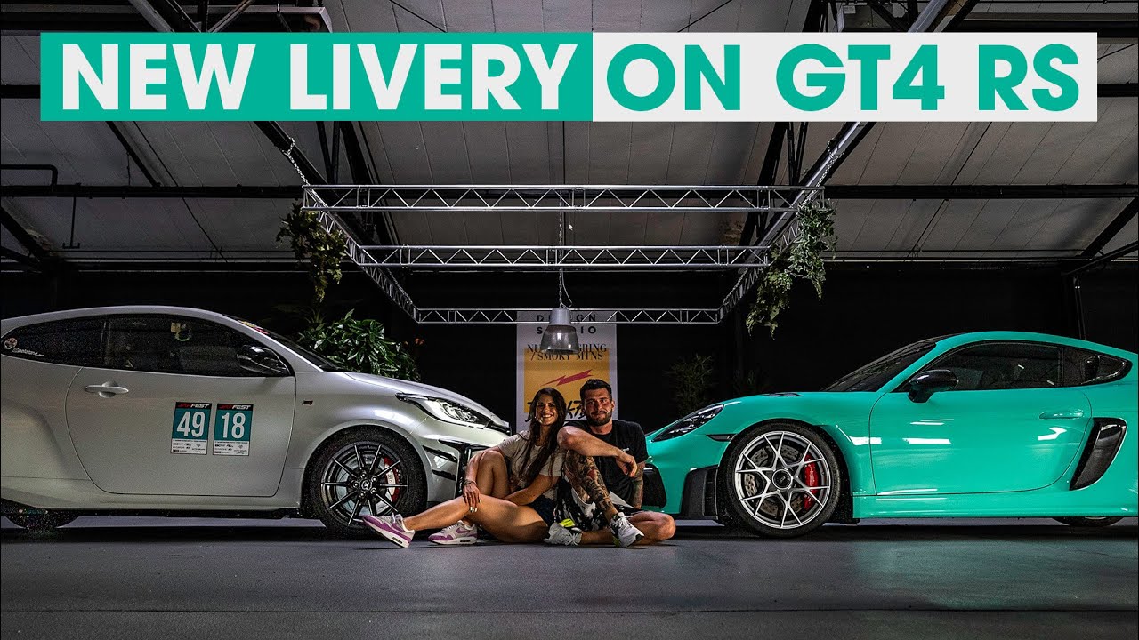We got a LEGENDARY Porsche livery on our GT4 RS