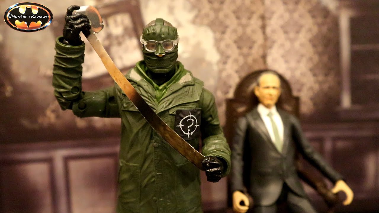 McFarlane DC Multiverse Riddler The Batman Paul Dano Action Figure Review & Comparison