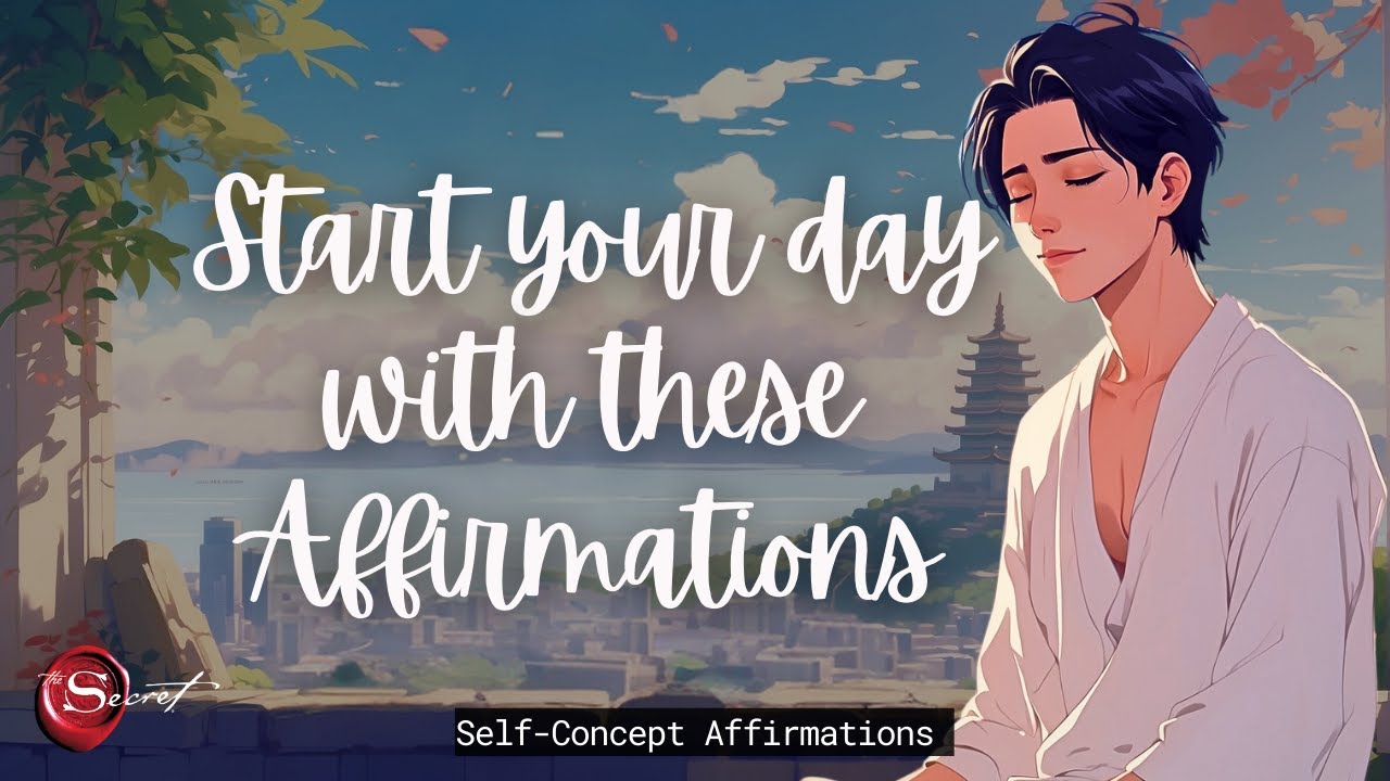 START YOUR DAY THE RIGHT WAY WITH THESE AFFIRMATIONS| POSITIVE MORNING| SELF-CONCEPT| LISTEN DAILY🦋✨