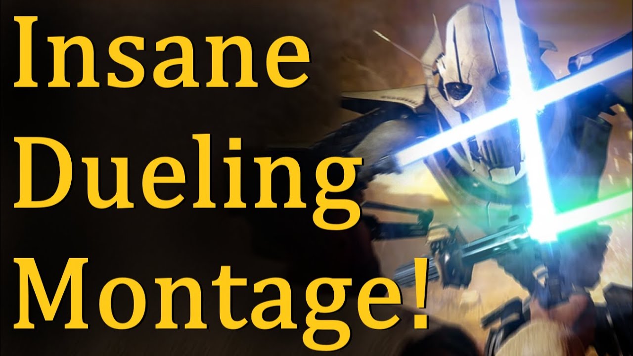 An EPIC Star Wars Battlefront 2 Dueling Montage #36
