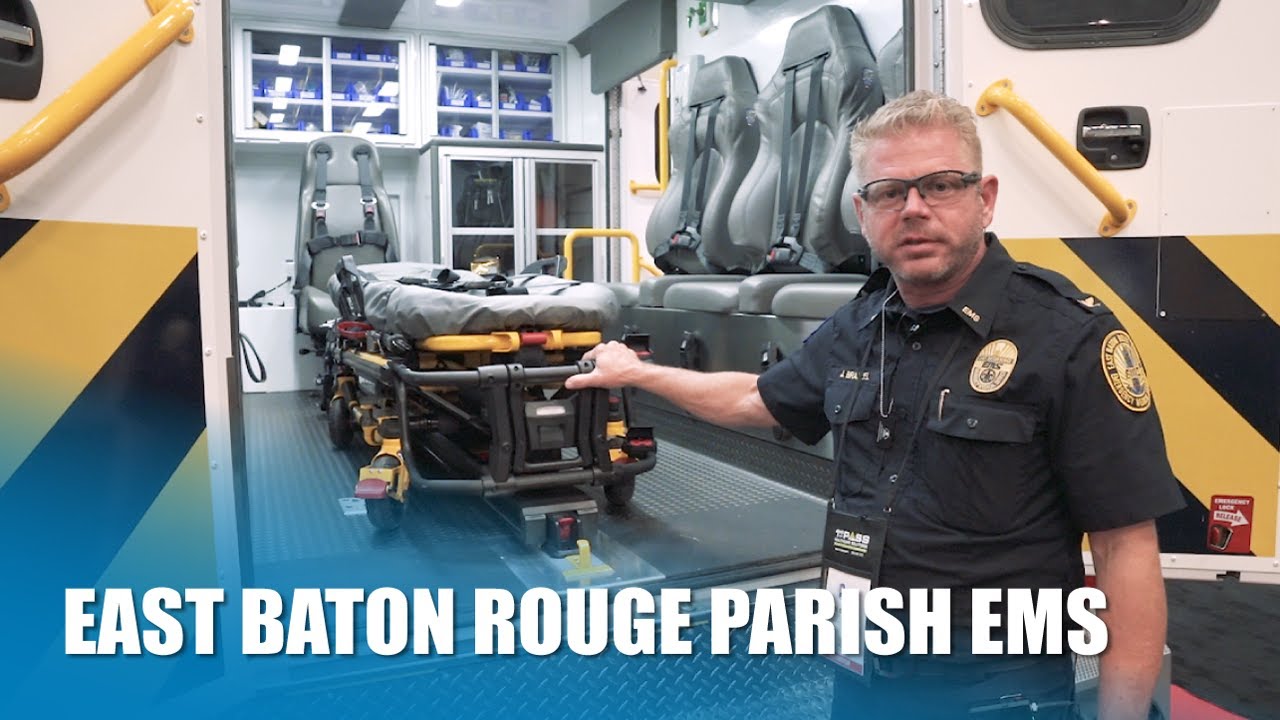 Frazer Unit Tour with East Baton Rouge EMS Chief of Operations Jon Brazzel