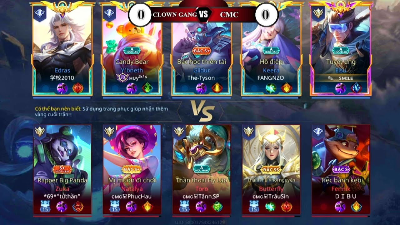 Giải Hobby Holic M&ugrave;a 5 - Clown Gang Vs CMC Trận 1.