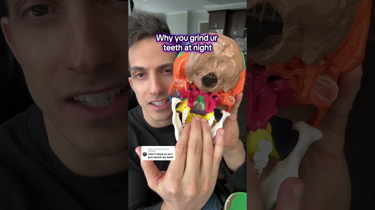 Why you grind your teeth at night