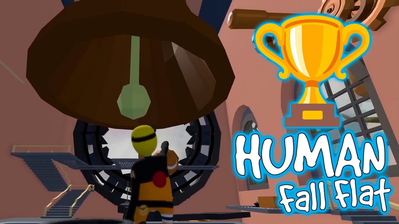 NIVEL FIESTA STEAMPUNK - Consiguiendo todos los logros de Human: Fall Flat #25
