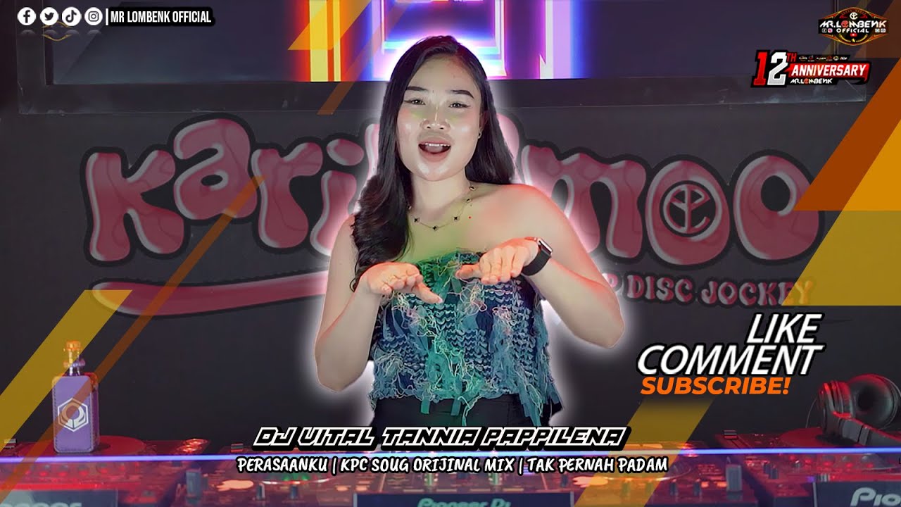 DJ BUGIS VIRAL TANNIA PAPPILENA  | PERASAANKU | KPC SOUG ORIGINAL MIX | TAK PERNAH PADAM