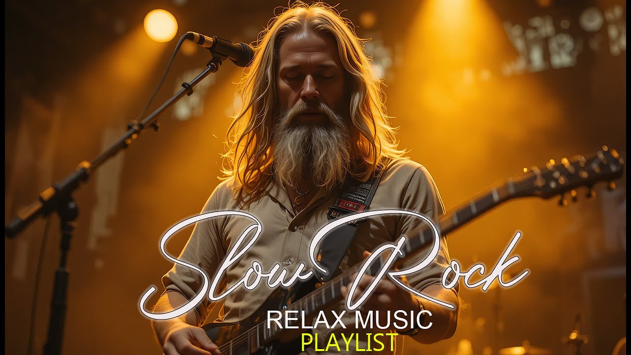 Gentle Guitar Slow Rock 🌙 Timeless Love Songs for Midnight Thoughts