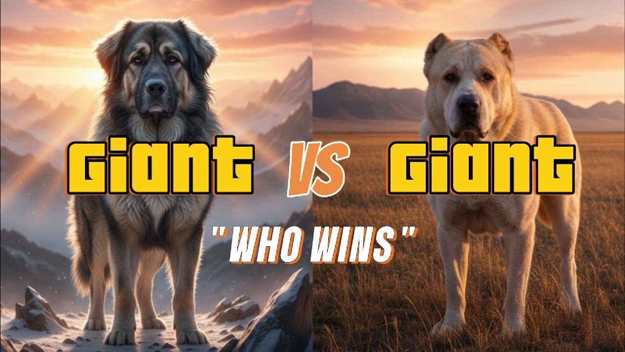 Caucasian Shepherd vs Alabai – Ultimate Guardian Dog Showdown