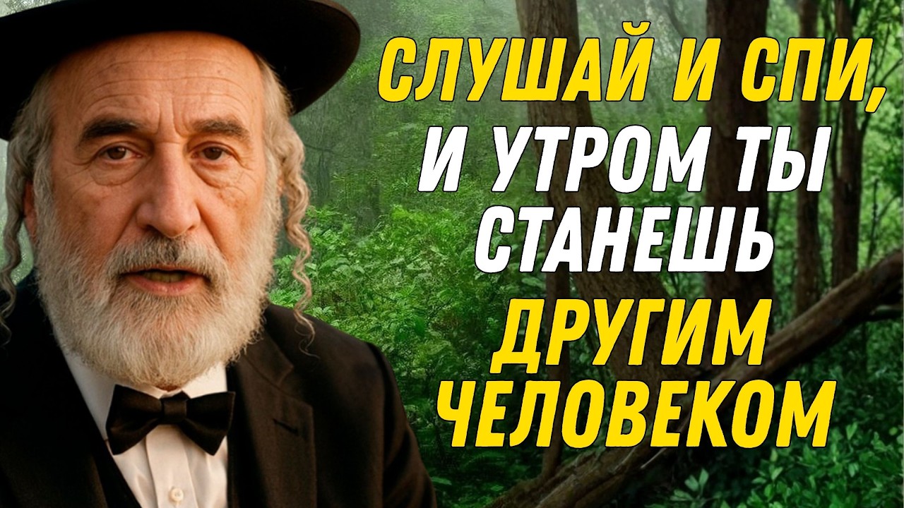 Послушайте это перед сном, и утром вы проснетесь совершенно другим человеком! Еврейская мудрость.