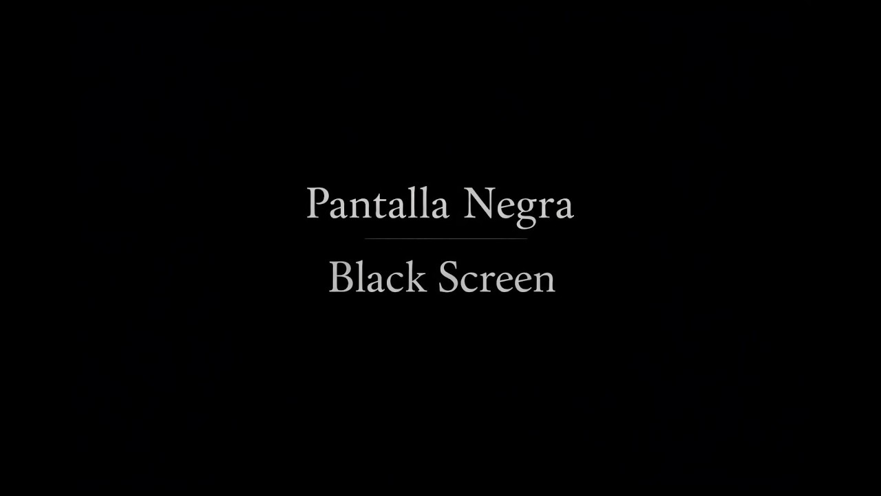 Pantalla Negra · Sonido Relajante | Black Screen · Deep Sleep Sound