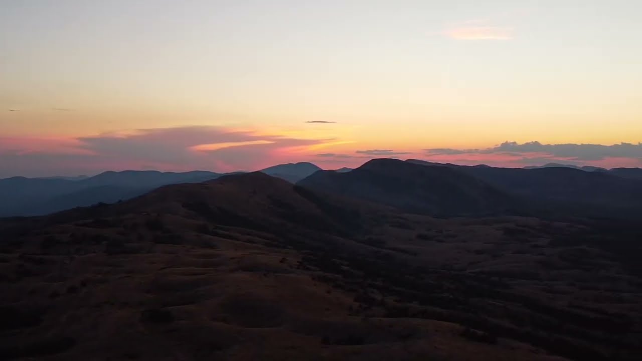 Sunset au sommet du Haut Montet