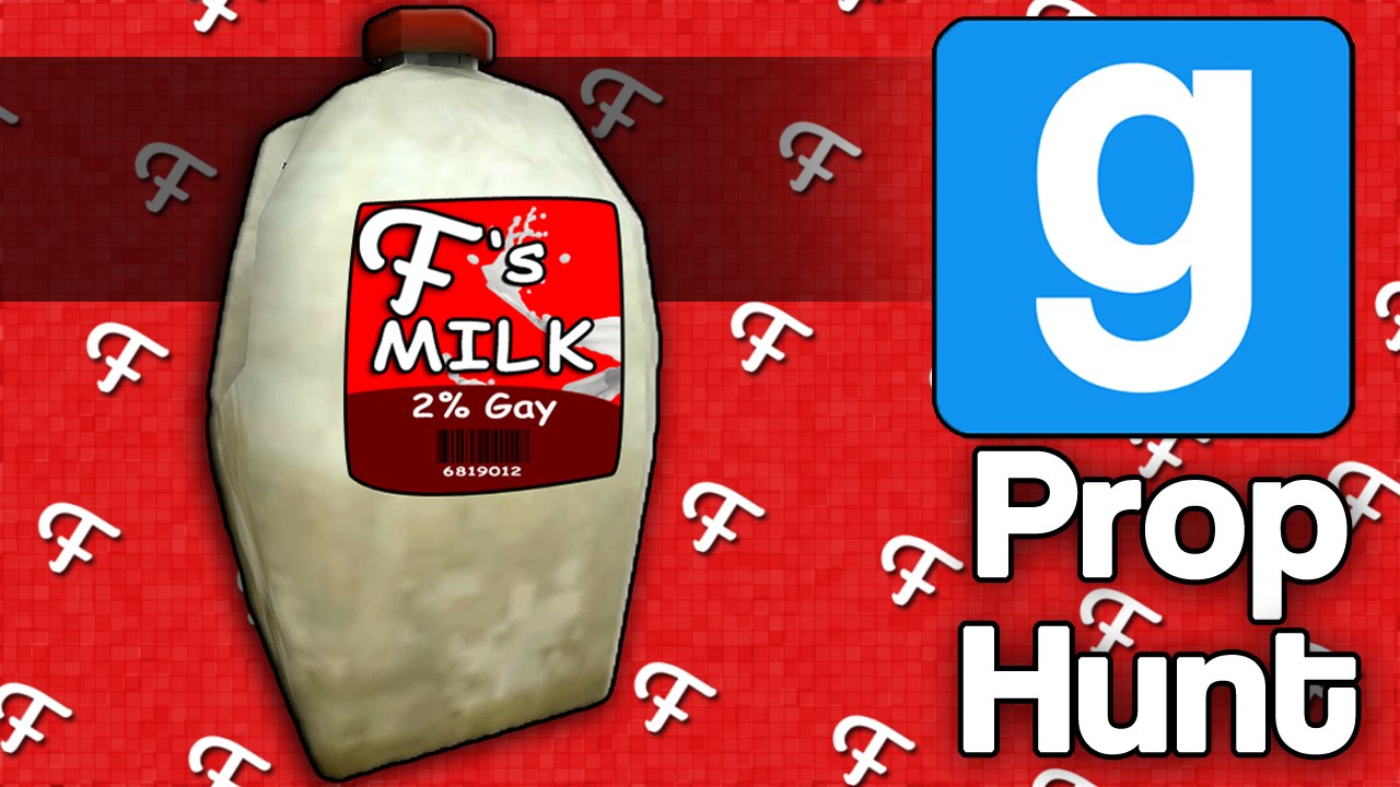 Gmod: Молоко Фрэн! (Garry's Mod Prop Hunt — Comedy Gaming)