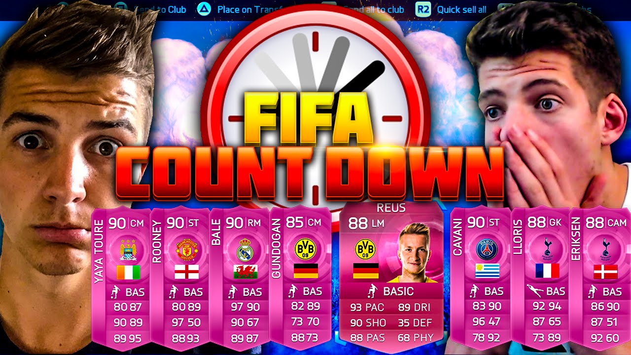 SICK FIFA COUNTDOWN WITH 100K PACKS!! Fifa 15 Pack Opening w/ Hurder of Buffalo