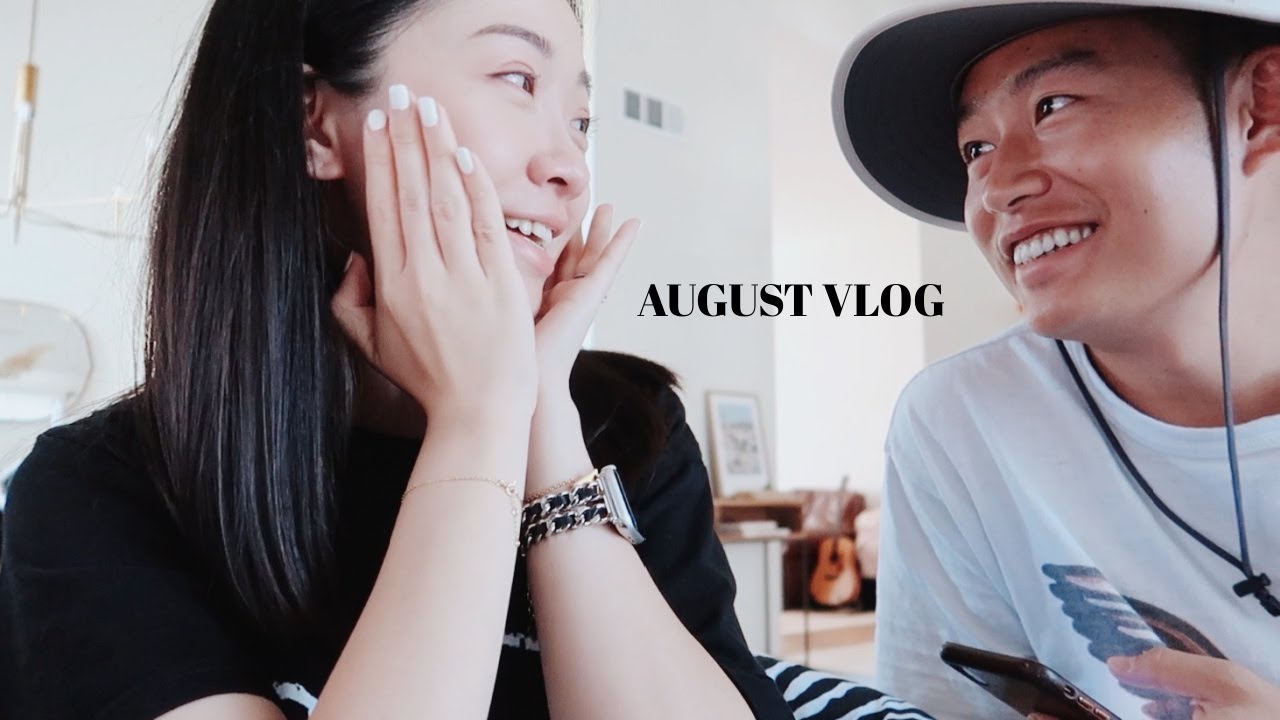 AUGUST VLOG | 开心的泪水｜（稍微）健康的伙食｜开箱｜最近用的餐具
