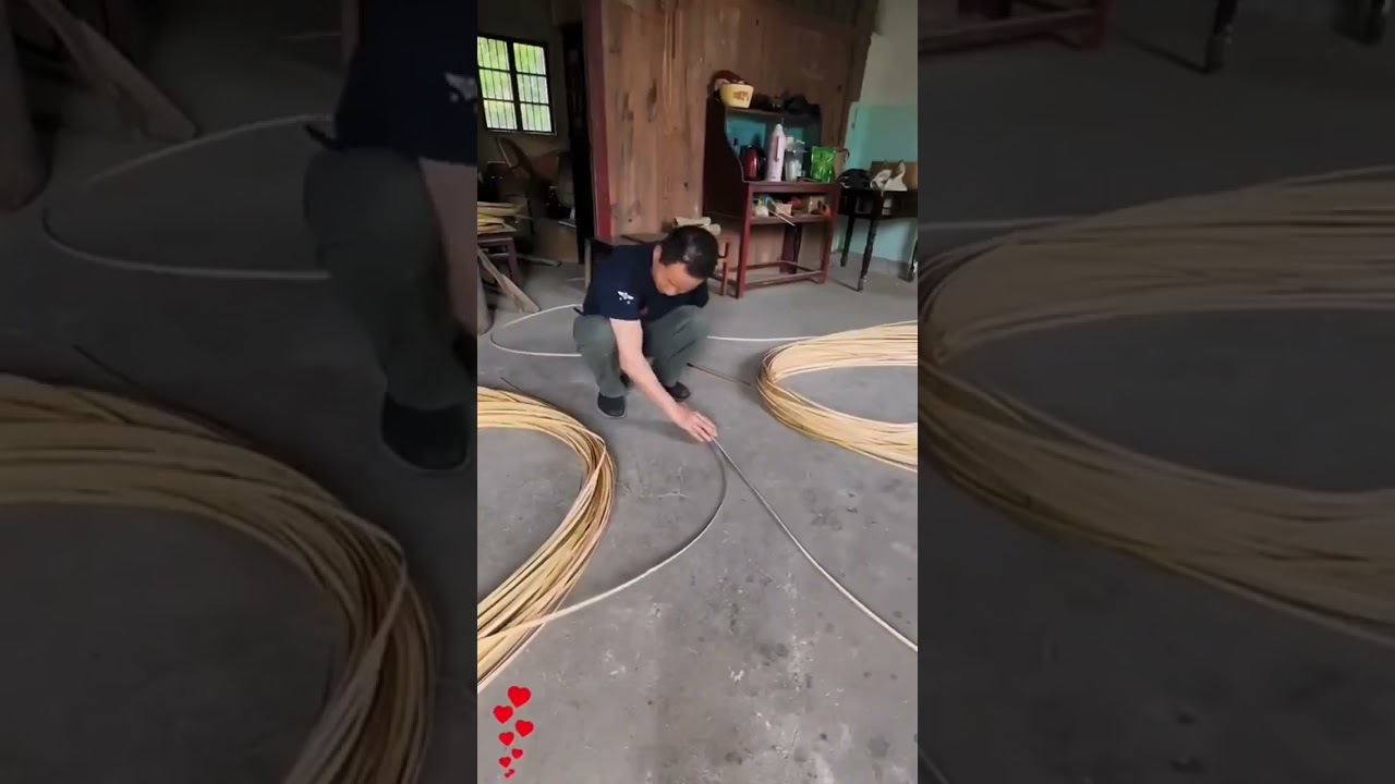 satisfying #interesting #production #life #decompression #handwork #skills #satisfying #bamboo