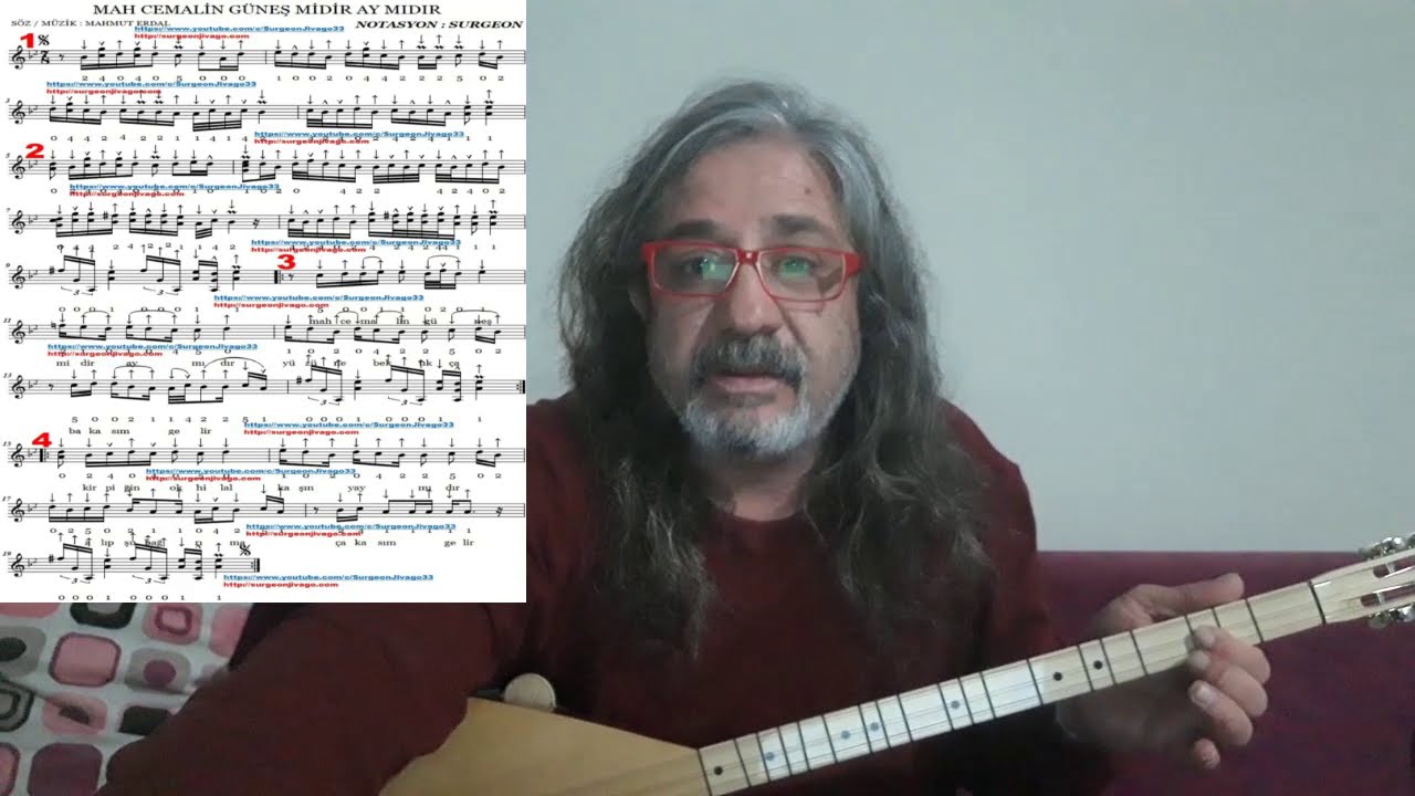 SOLFEJ MAH CEMALİN GÜNEŞ MİDİR AY MIDIR KISA SAP BAĞLAMA EKLEYEN SURGEON