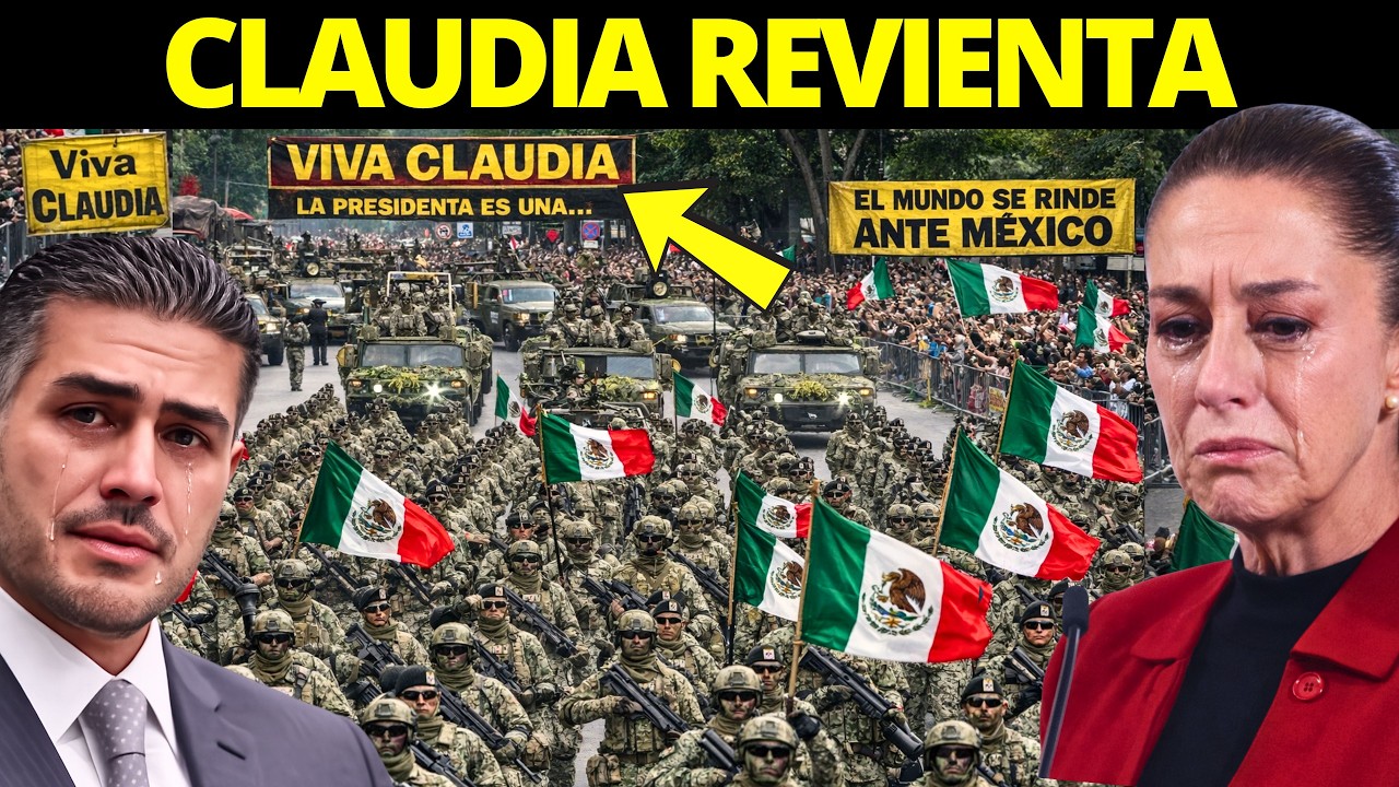 Militares Rompen el Protocolo y Hacen Llorar a Sheinbaum en un Momento Histórico 🇲🇽