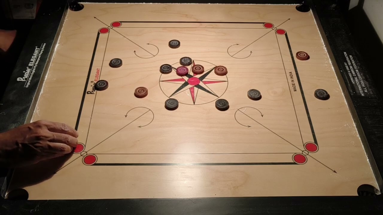 Carrom practice shot @acarrommasterstroke @aajtak @meditativemind @asianet @ConcentrateNL 