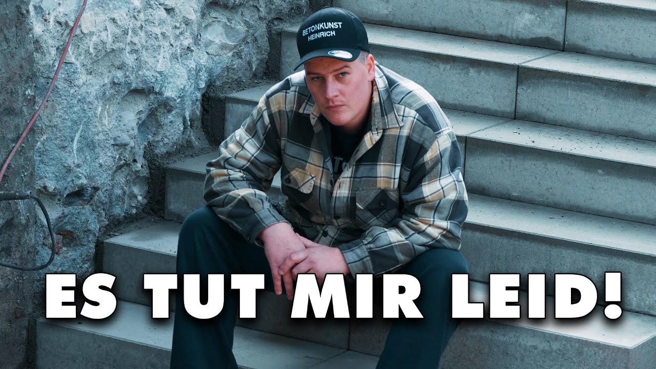 BETONKUNST HEINRICH - ES TUT MIR LEID! 😢