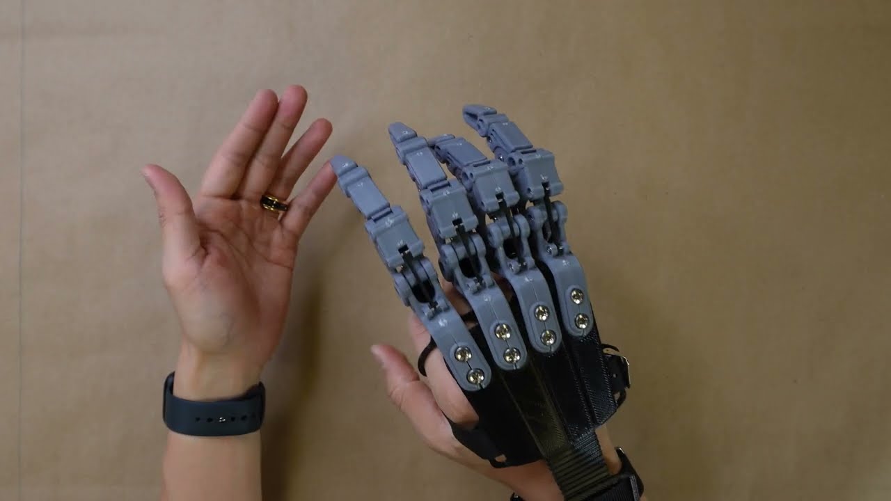 MEKATEKA - modular mechanical/robotic hand plastic model kit assembly