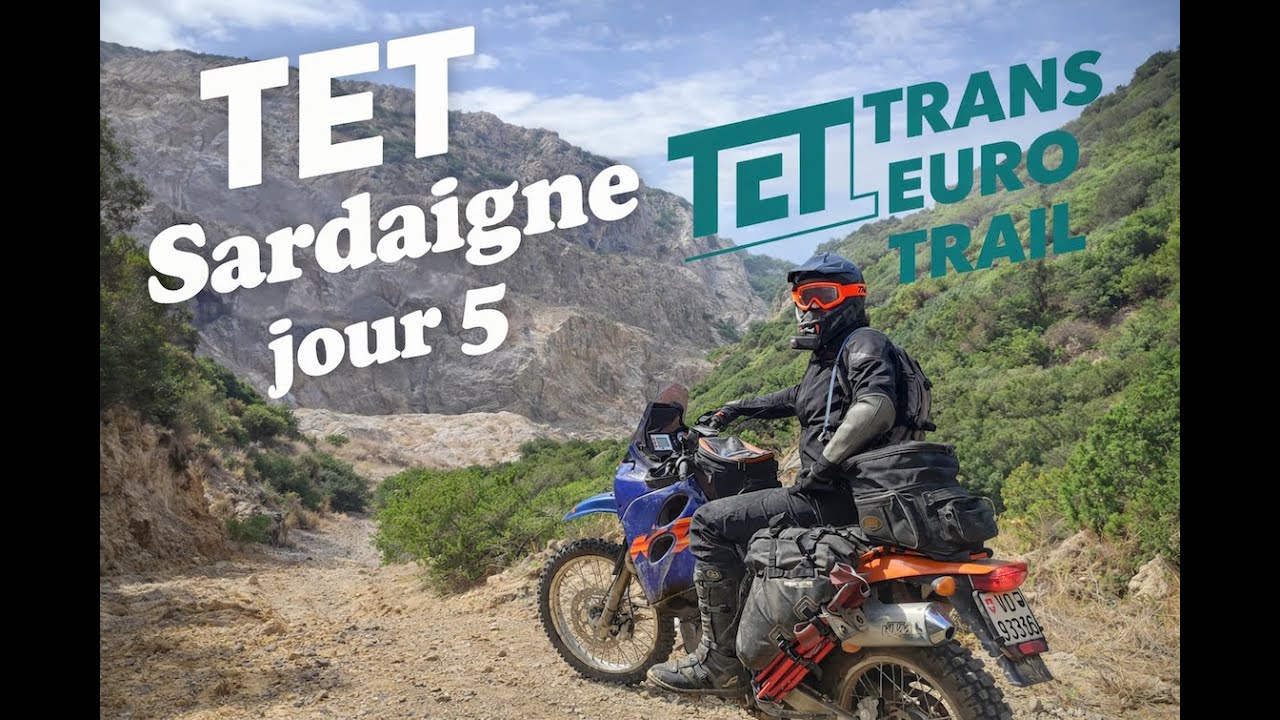 TET Sardaigne 2025 - Jour 5 - Tenere 700 - DRZ400 - CRF250L - KTM 640 LC4
