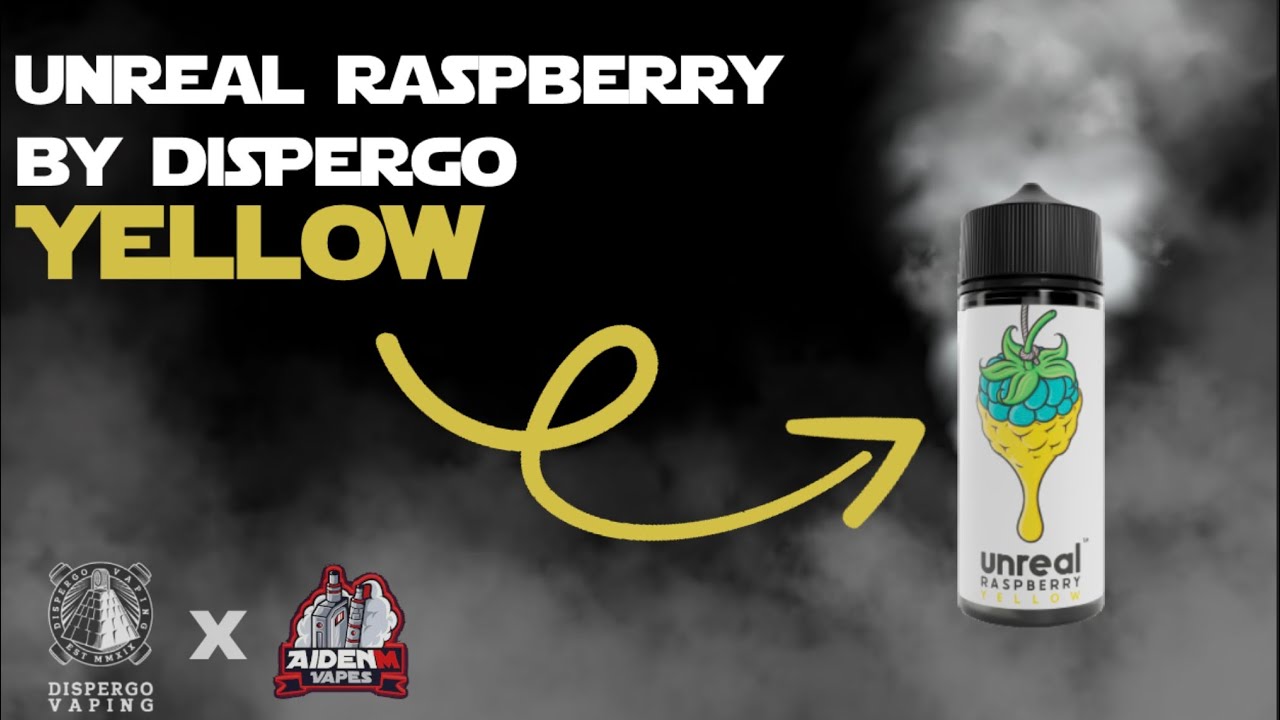 Unreal Raspberry Yellow | Dispergo Vaping E-Liquid