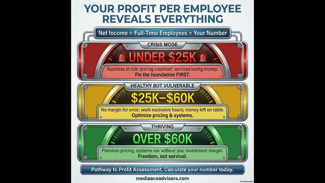Why High Revenue Can Leave You Broke: The One Number That Reveals If Your Service Business Is Act...