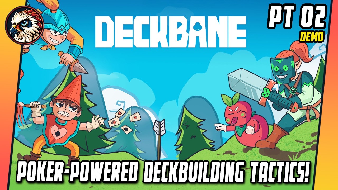 Deckbane Part2 | Let's Try | Game Play | Let’s Try Poker-Powered Deckbuilding Tactics!