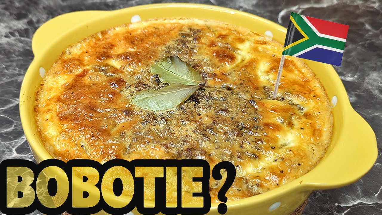 South African Bobotie - Trying to Make Bobotie & Taste It for the First Time