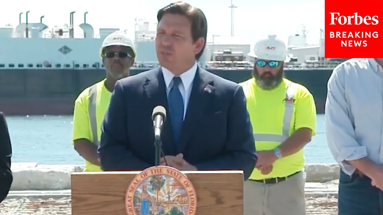 JUST IN: DeSantis Announces Response Efforts For Hurricane Milton-Hit SeaPort Manatee, Florida