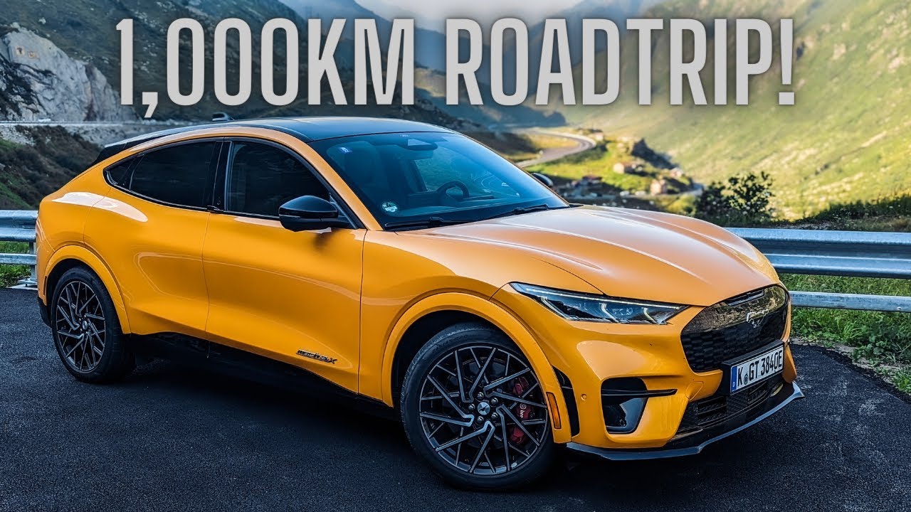 1,000KM IN 480BHP FORD MUSTANG MACH-E GT | My First EV Roadtrip