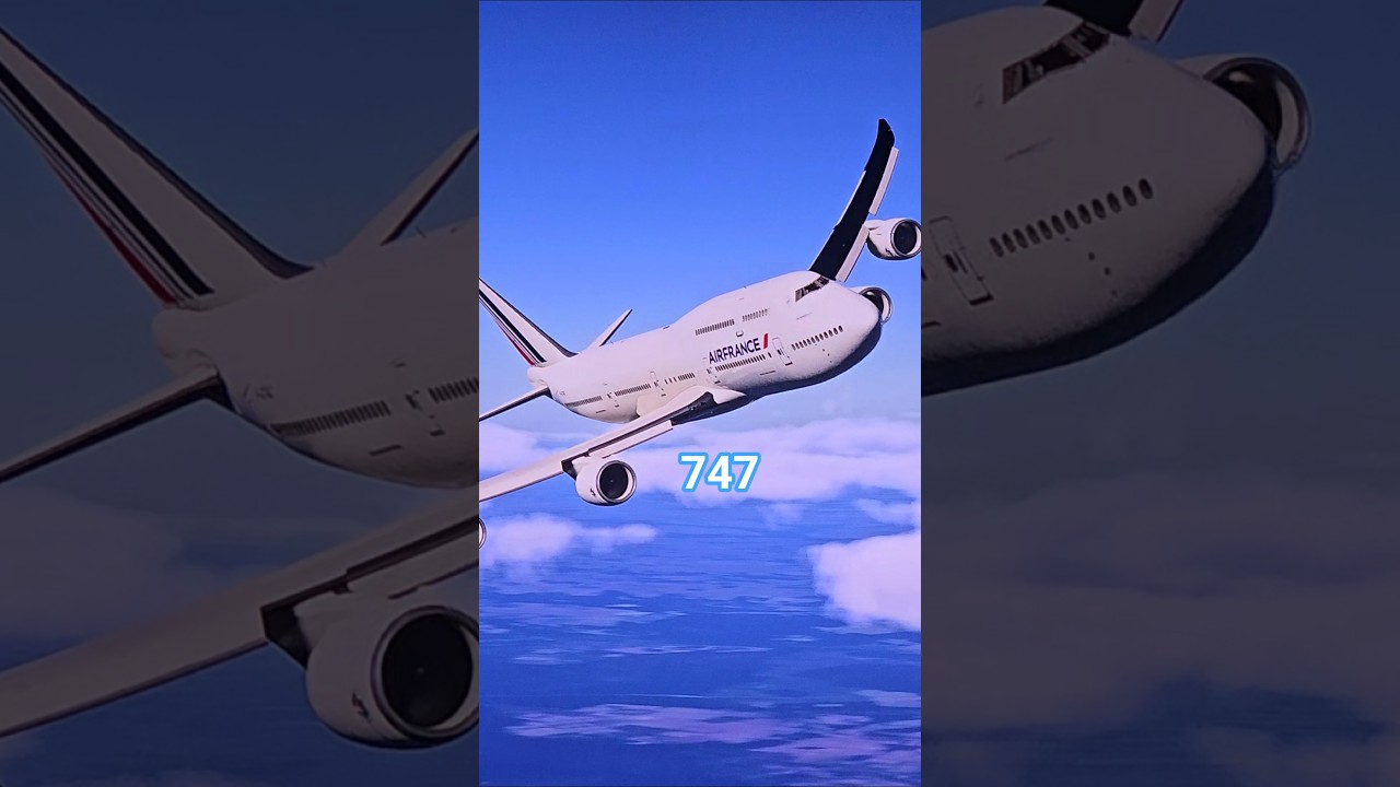 Air France 747 flight simulator 2024