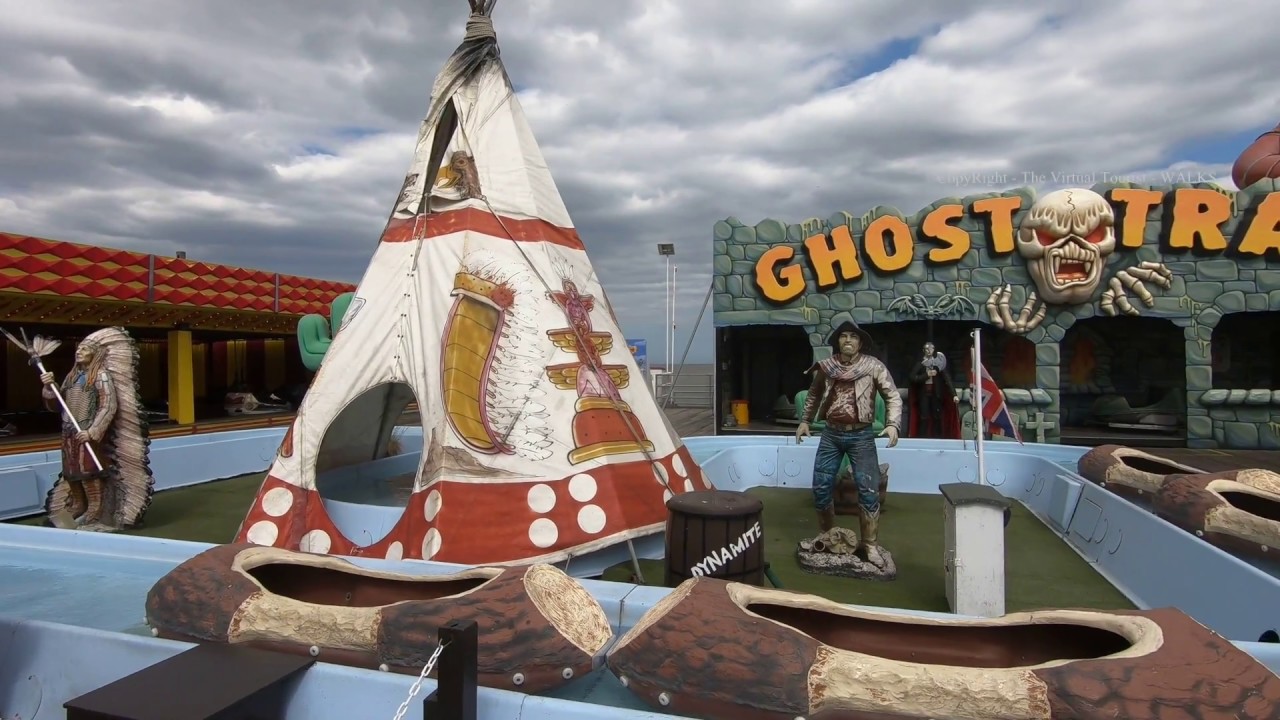 Walk around Britannia Pier in Great Yarmouth -  Norfolk England