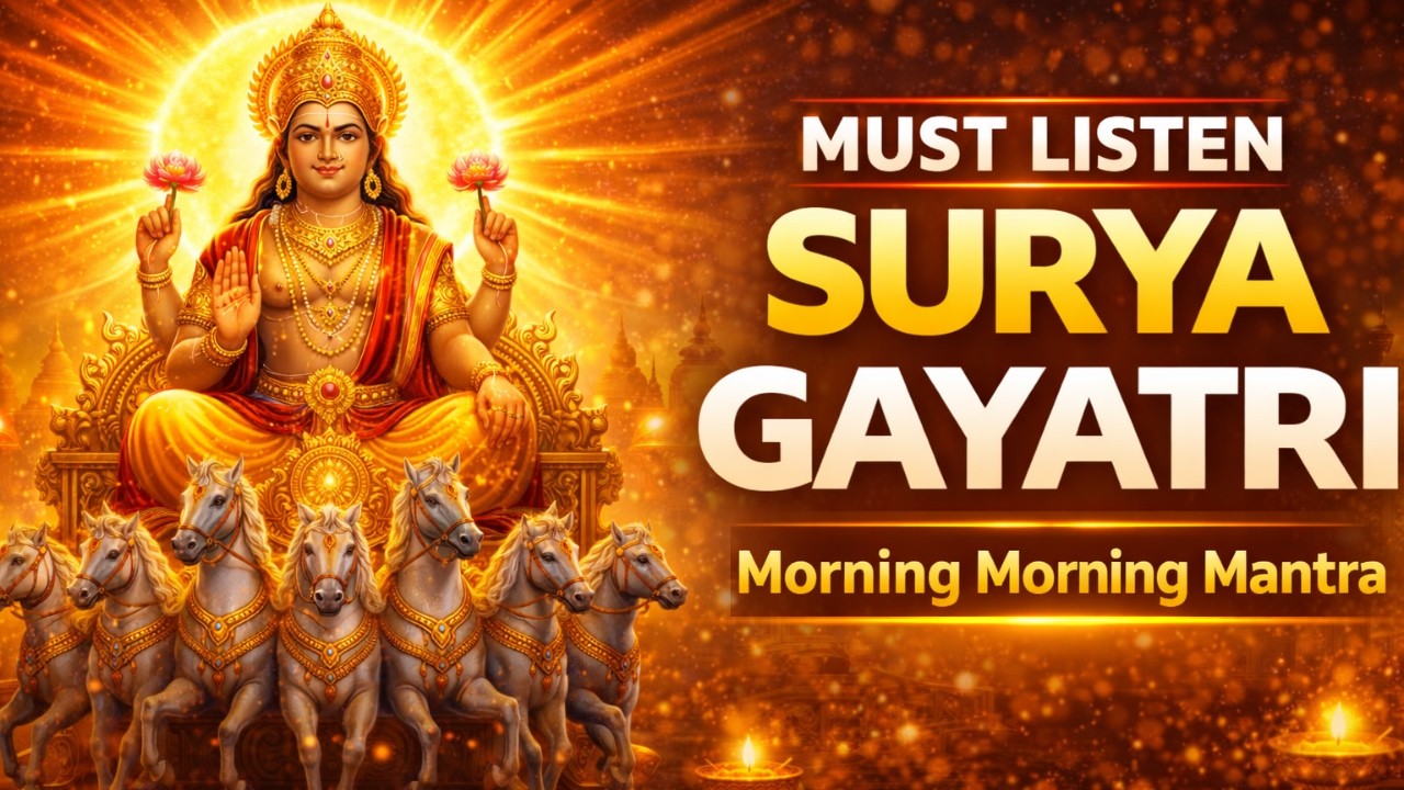 Must Listen Surya Gayatri | Powerful Morning Mantra for Success & Energy