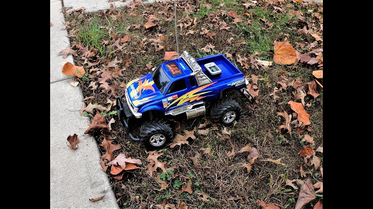 Radio Shack Enforcer RC Truck Run - Top Speed Tests Included