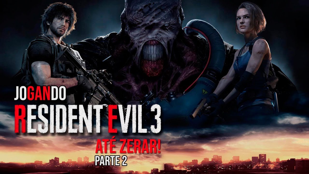 JoGANdo RESIDENT EVIL 3 Até Zerar: PARTE 2 - Prontos para uma nova área!