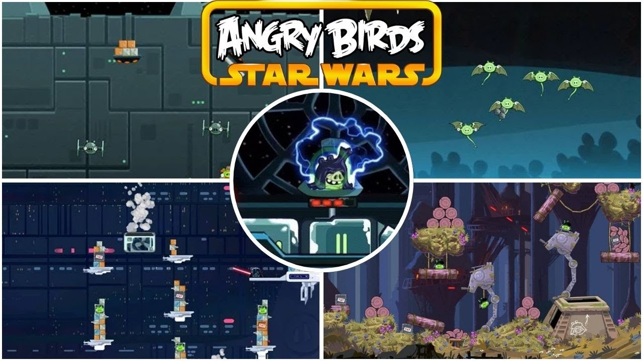 Angry Birds Star Wars 1 All Bosses