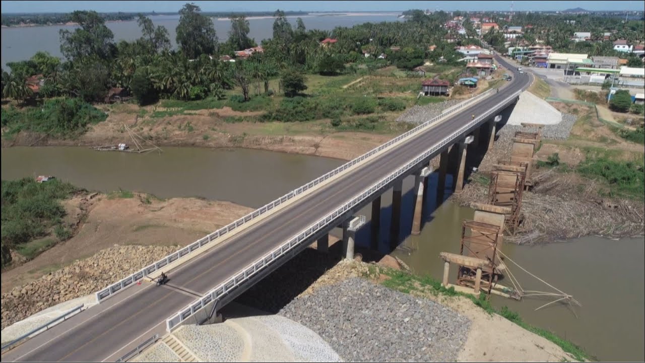 ស្ពានចំនួន៧ដែលជាជំនួយរបស់ប្រទេសជប៉ុនជូនដល់ប្រទេសកម្ពុជា/Seven bridges donated by Japan to Cambodia