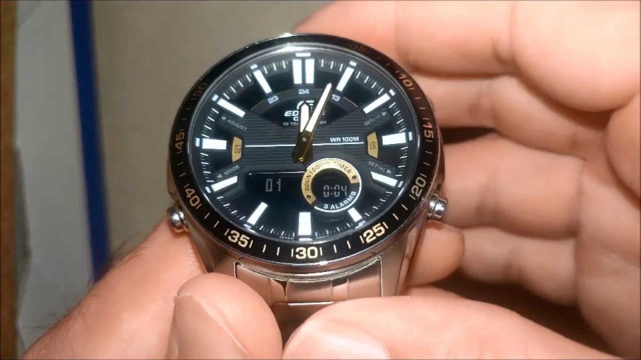 Casio EFV-C100D-1BVDF Erkek Kol Saati- Alarm, Kronometre, Geri Sayım Aracı