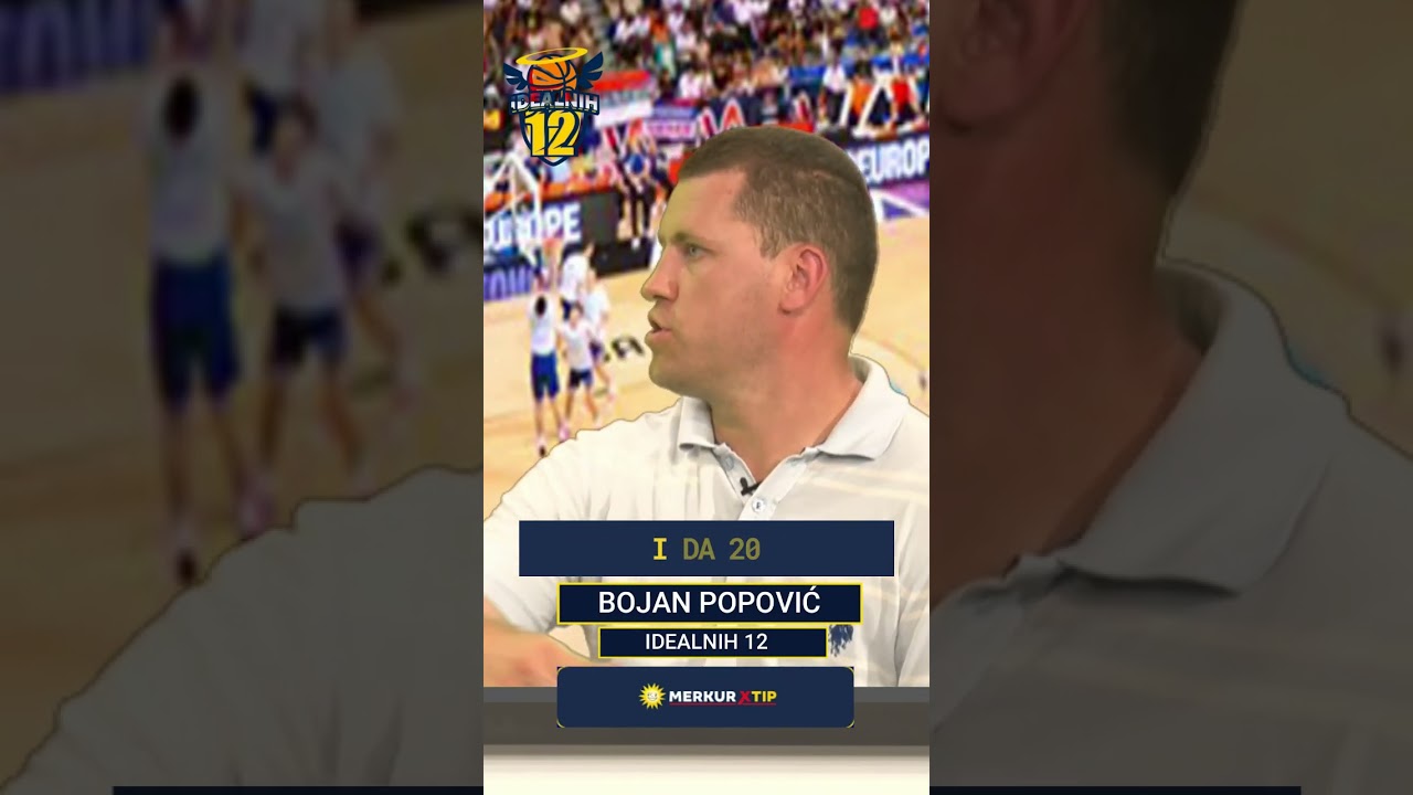 "Igor Rakočević je najveći radnik sa kojim sam trenirao." - Bojan Popović - Idealnih 12