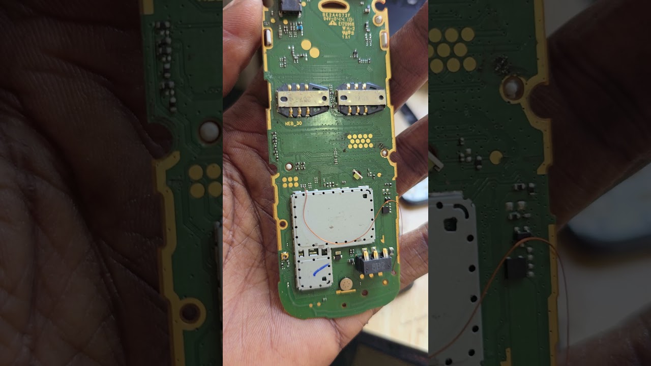 Nokia 106 TA 1114 keypad 4, 5 Menu and Left key not working #jumper