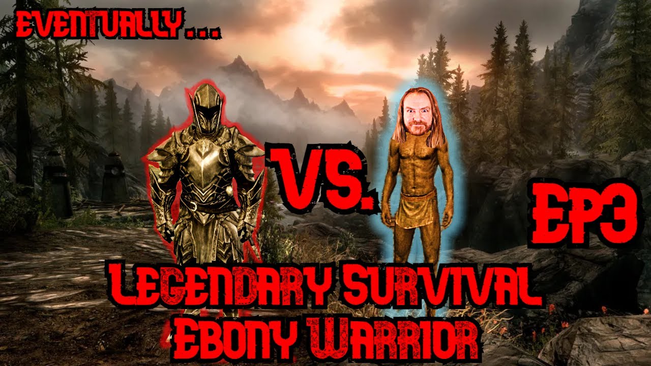 Time To Grind Some Skills!! | Skyrim Legendary Ebony Warrior