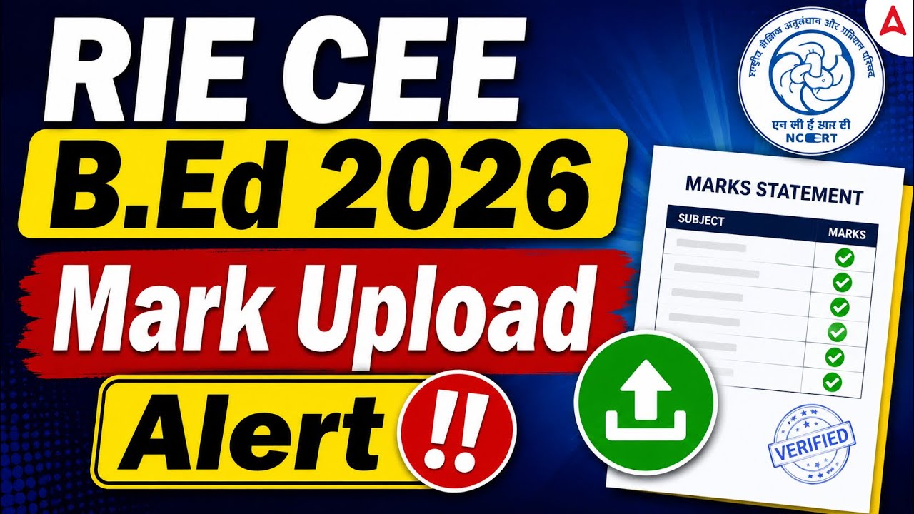 RIE CEE Marks Update | RIE CEE Bed Marks Upload Alert | Know Full Details | Adda247 Odia