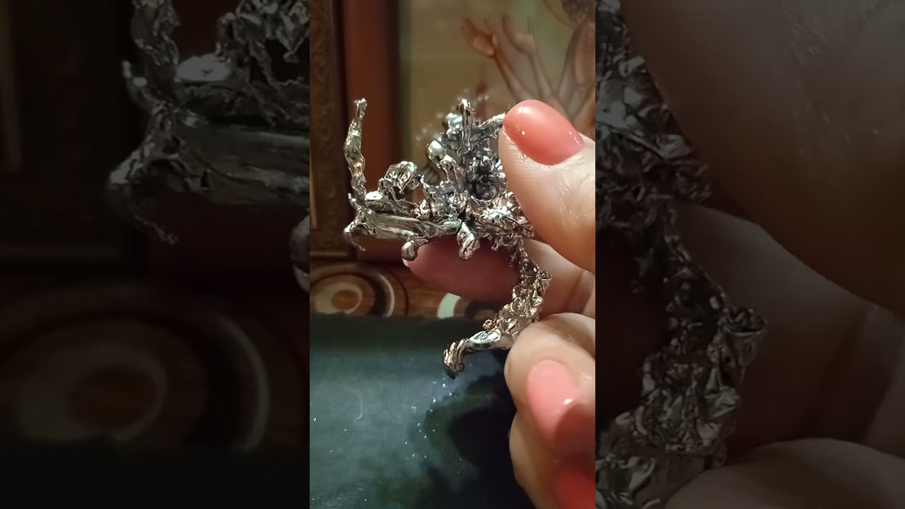 отливка на свинец, чистка. 