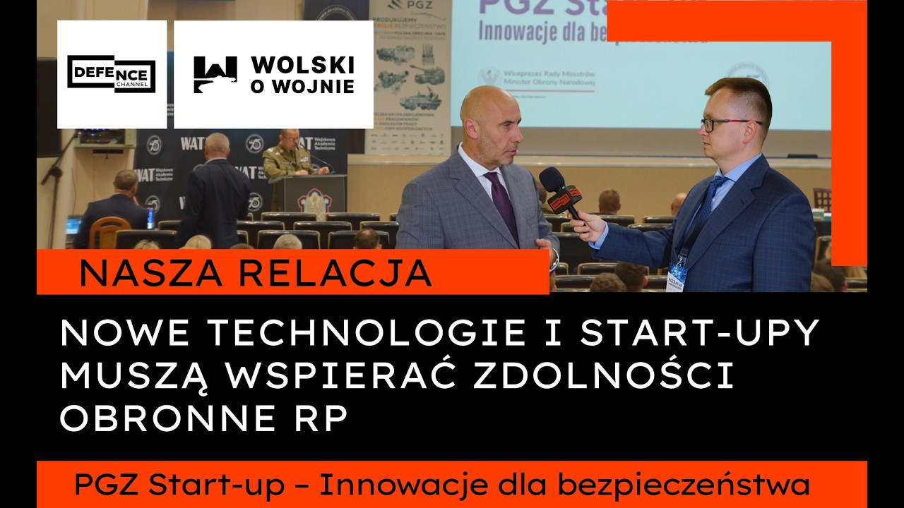 PGZ Start-up &ndash; Innowacje dla bezpieczeństwa - kr&oacute;tka relacja z konferencji.
